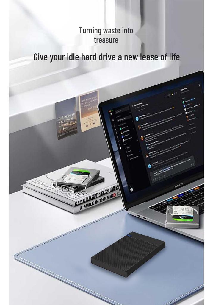 Корпус 2,5" USB 3.1 для механического жесткого диска для высокоскоростной передачи данных