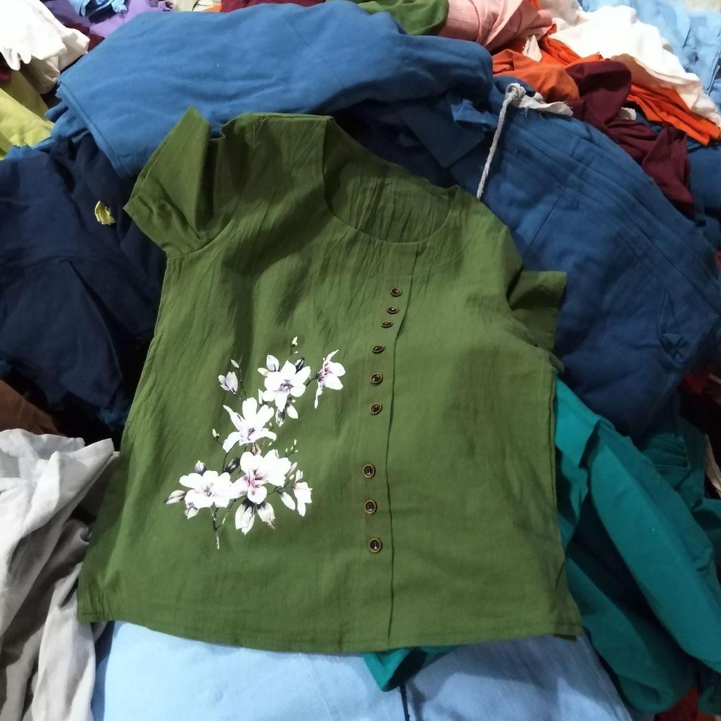 Женская футболка с коротким рукавом из хлопка и льна в стиле ретро — свободный крой, большой размер, для лета и осени