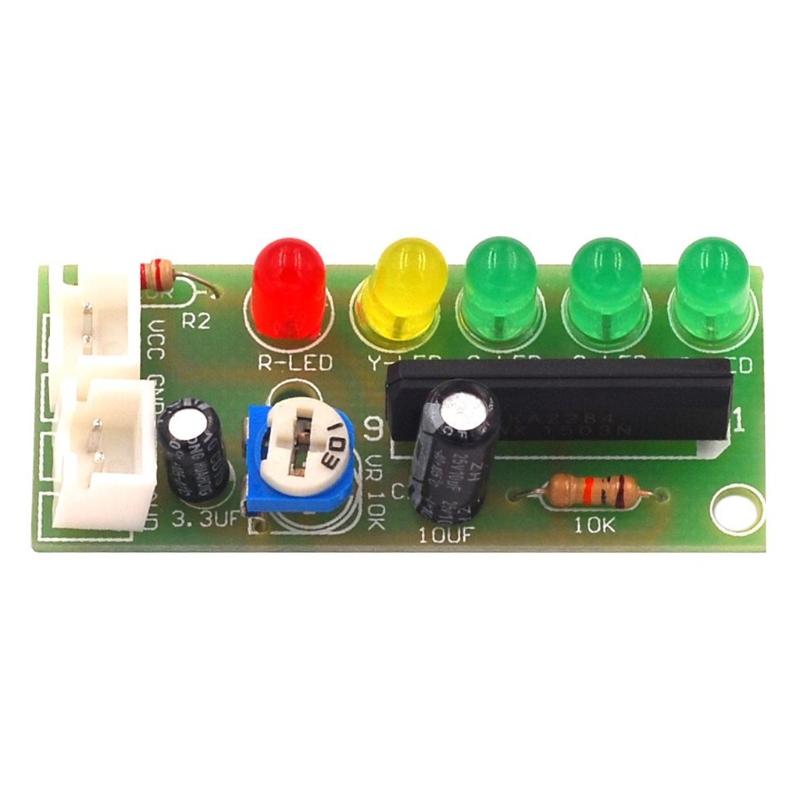 Индикатор уровня звука Индикатор уровня мощности Модуль индикации уровня KA2284 3,5 В-12 В Контроллер AC для DC P cb Платы