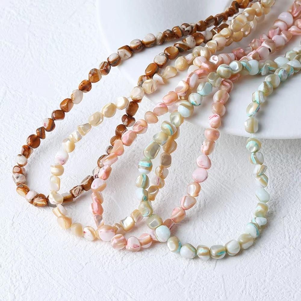 1 Strand Multi Color Jewelry Making Supplies Small Hole Beads Bracelet Necklace Beads Home Crafting