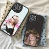 Кожаный чехол для телефона Avril Ramona Lavigne для iPhone 16 15 14 13 12 11 Pro Max Plus Ударопрочный чехол