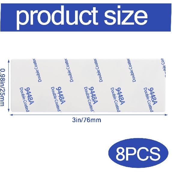 8 шт. Ремонтные вкладки для горизонтальных жалюзи Мини-набор для ремонта планок горизонтальных жалюзи Запасные планки для горизонтальных жалюзи Белые фиксаторы для горизонтальных жалюзи (1" Ш x 3"