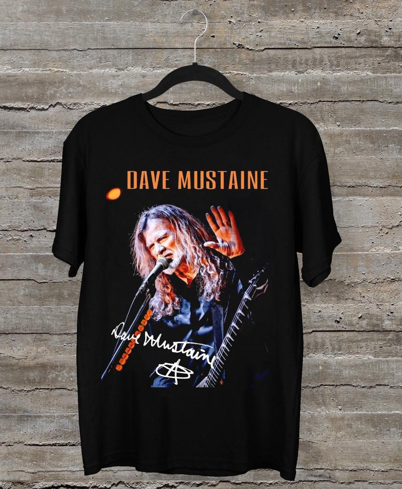 Футболка унисекс Megadeth Дэйв Мастейн Signature Черная Все размеры AG2657