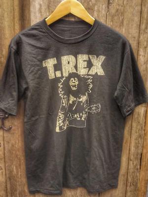 Редкая Хлопковая Футболка с Короткой Рукавой T-Rex Band Подарок для Фанатов Размеры от S до 5XL Унисекс Футболка