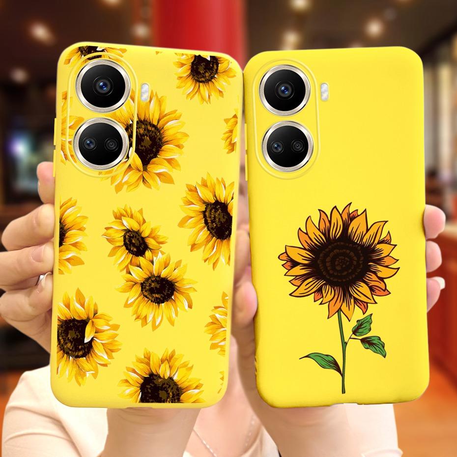 Милый силиконовый чехол для Huawei Nova 10 SE 2022 Модный цветочный чехол для телефона для девушки для Huawei Nova 10 Pro Nova10 10Pro Мягкая задняя крышка
