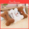 Dog Creative Cartoon Bone Shaped Plush Pillow Cushion Gift For Kids And Teens