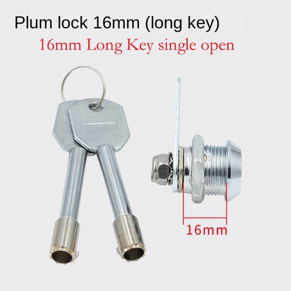 Safe Deposit Box Locks with 2 Keys File Metal Cabinet Replacement Lock New Emergency Lock