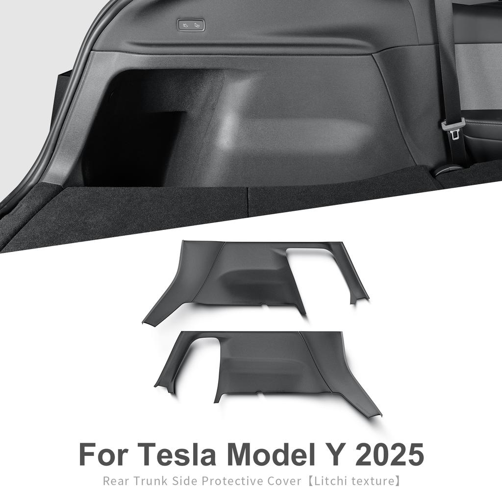 Для Tesla Model Y Juniper/Launch 2025 Боковая накладка на задний багажник от пинков Полное защитное покрытие Комплект аксессуаров для автомобиля Защитные накладки от грязи