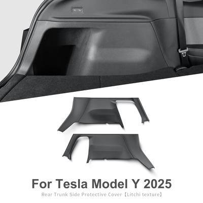 Для Tesla Model Y Juniper/Launch 2025 Боковая накладка на задний багажник от пинков Полное защитное покрытие Комплект аксессуаров для автомобиля Защитные накладки от грязи