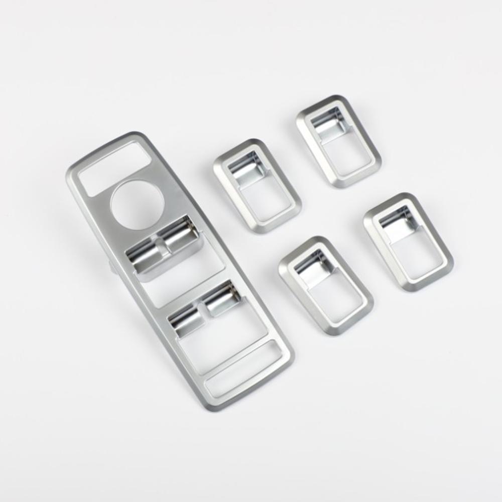 Новые 5 шт. Накладки на переключатели стеклоподъемников для Mercedes Benz A B C E Class W176 W246 W204