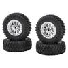 RC Car Tires Rubber Sturdy Remote Control Pickup Truck Wheel Tires Replacement for MN82