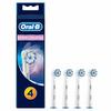 Procter & Gamble Brown Oral B Replacement Brush Soft Extra Fine Bristle Brush/SENSI UltraThin 4 Pieces EB60-4-EL