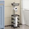 Bathroom Toilet Paper Holder Durable Storage Rack Tissue Roll Dispenser for Campers Cabins