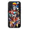 Case For iPhone 17 One Piece Monkey Luffy Crew Anime Manga