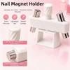 Double Magnets Cat Eye Nail Magnet Automatic Manicure Applicator Glass Bead Nail Tool  Salon Use