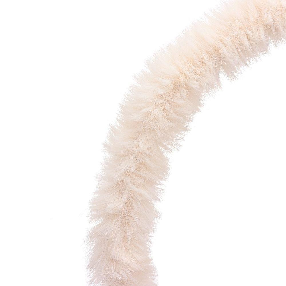 Плюшевая кроличья шерсть, скручивающаяся палочка, полоска, пушистая отделка, скручивающаяся палочка, искусственный мех, лента, сценический костюм, сделай сам, скручивающаяся палочка