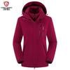 Unisex Windproof Winter Jacket, Plus Velvet, 3-in-1 Detachable Mountaineering Suit for All Ages