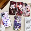 Анимированный Чехол для Телефона Theresa Game H-honkai Impact 3rd Для IPhone 17 Air 16 15 14 13 Pro Max 11 12 Черный Силиконовый Чехол