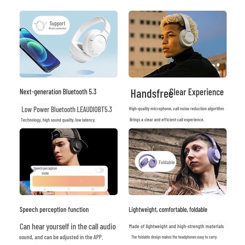 JBL TUNE 720BT Wireless Over-Ear Headphones