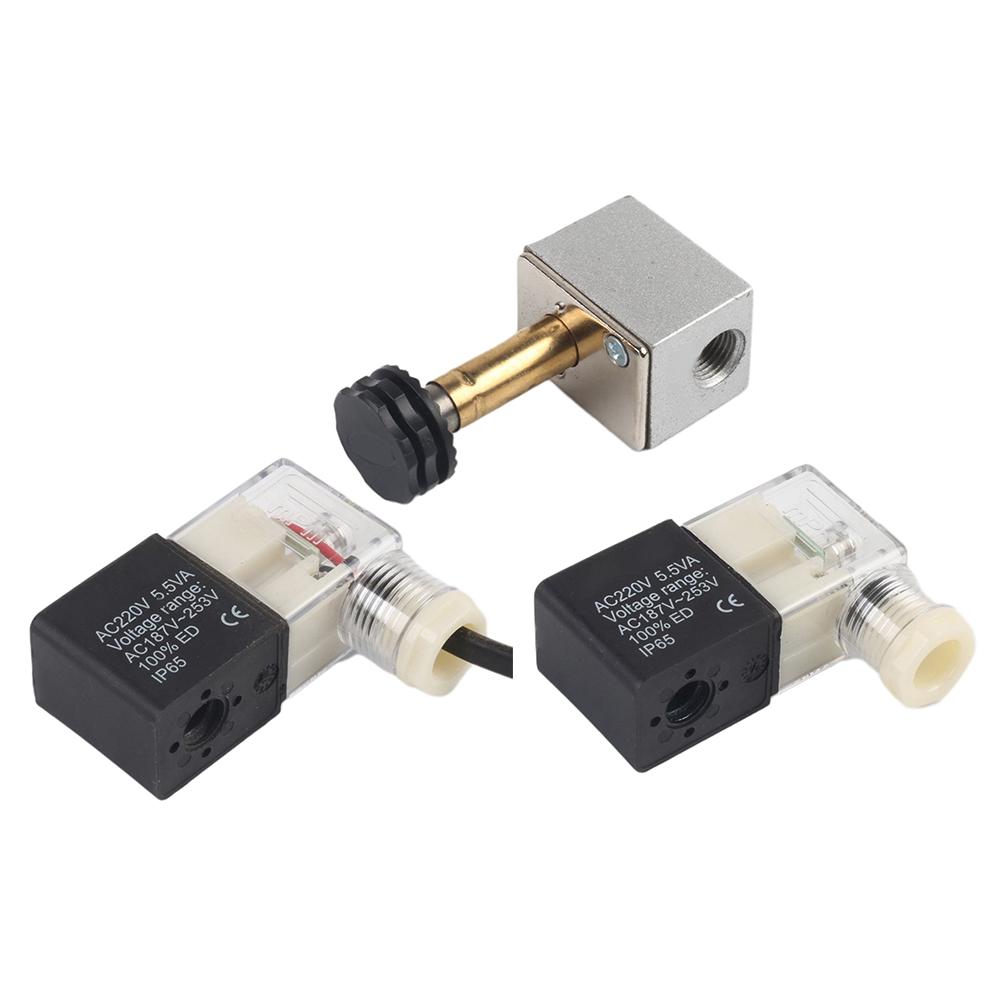 Air Pump Power Off Vent Solenoid Valve Essential Accessories Cast Aluminum