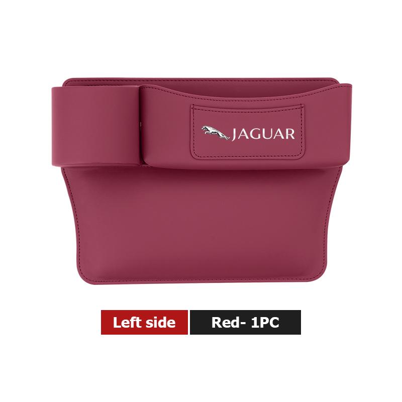 For Jaguar Car Seat Gap Storage Box Water Cup Holder Phone Holder Card Bag XF XJ XFR XKR S-Type F-Type X-Type F-Pace I-Pace SS19