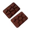 Silicone Number Block Mold for Chocolate, Cake, Jelly, and Ice Cubes