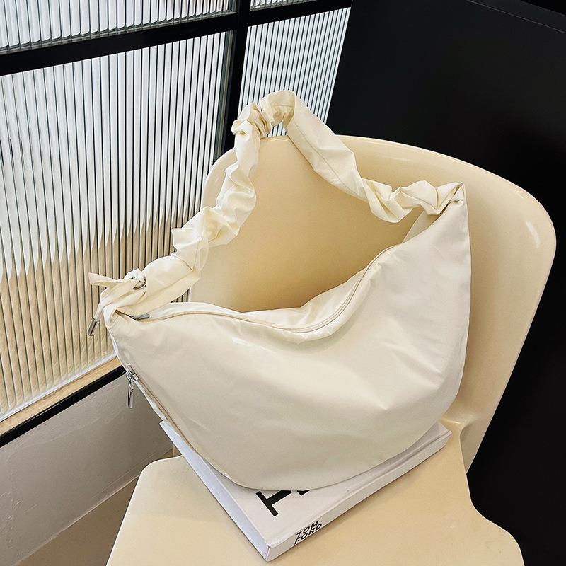 Модные женские сумки с высокой стоимостью, повседневные, плиссированные, новые, нишевые, универсальные, через плечо, кроссбоди, сумки-пельмени