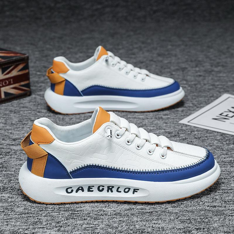 Мужская обувь зимняя на мягкой подошве для бега повседневная кожаная поверхность нескользящая водонепроницаемая спортивная обувь Форрест Гамп обувь для охраны труда