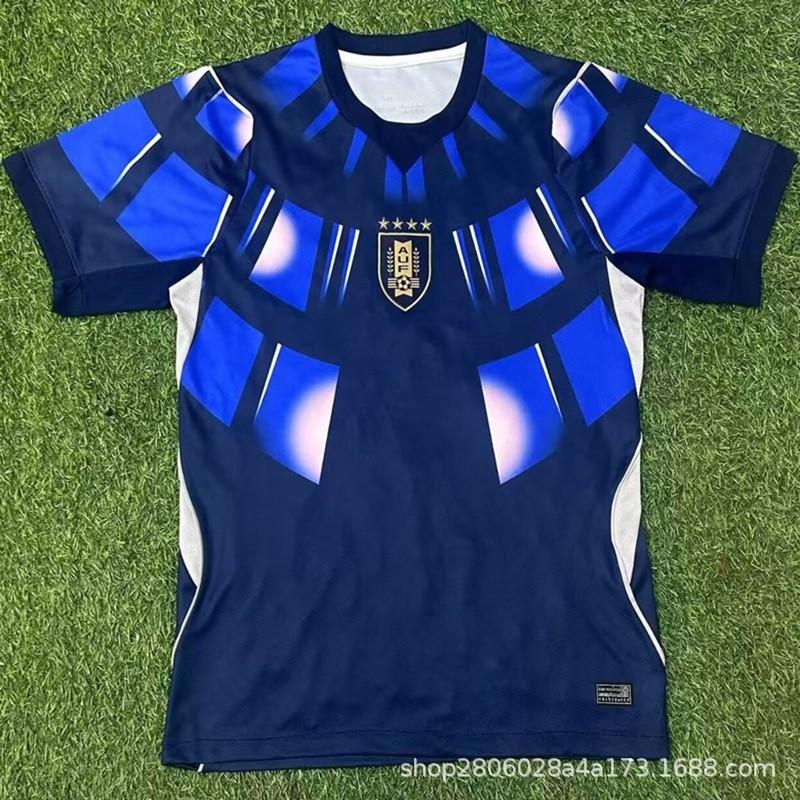 2026 World Cup Uruguay National Team Soccer Jersey Fan Edition Surez 9 Valverde 15 Short Sleeve Football Shirt Men Women