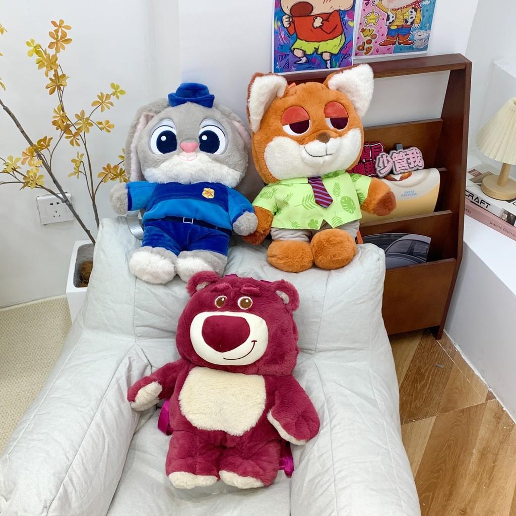 Зверополис Уайлд Ник Джуди Хоппс Лотсо Плюшевый Рюкзак Детский Школьный Рюкзак Мультяшный Подарок