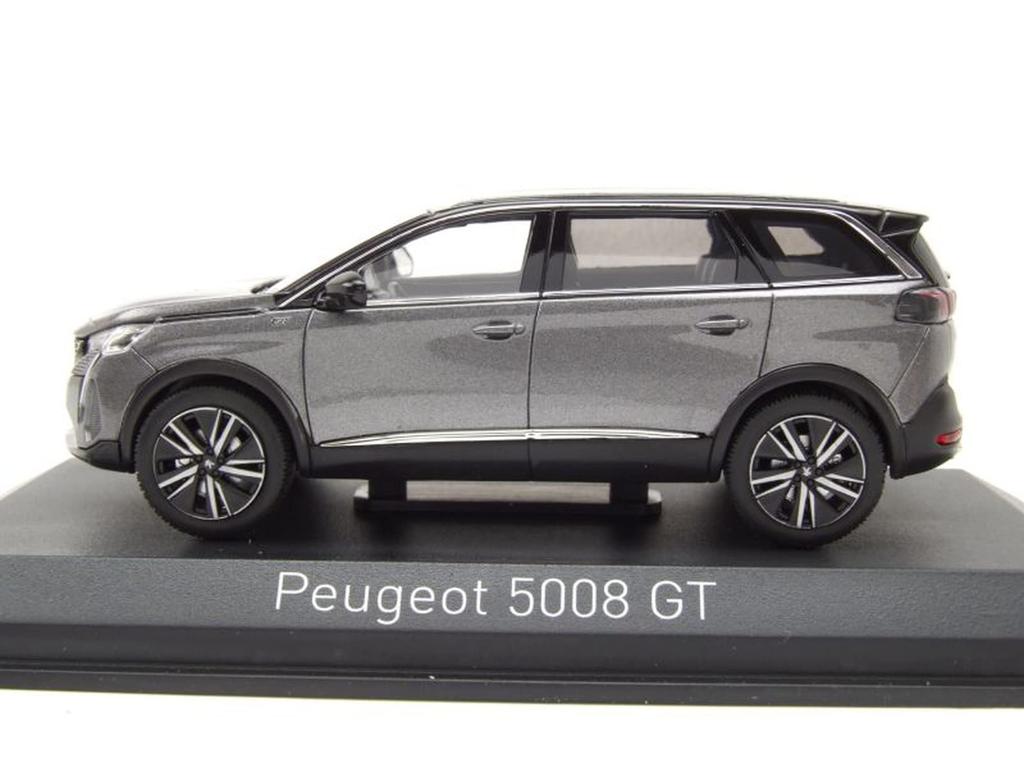 NOREV Peugeot 5008 GT 2021 Scale Model Car (Metallic Gray) 1/43