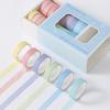 20 рулонов Macaron Washi Tape Set Rainbow Masking Tape Set 10 мм(0,4 дюйма) Широкая цветная декоративная лента для рукоделия