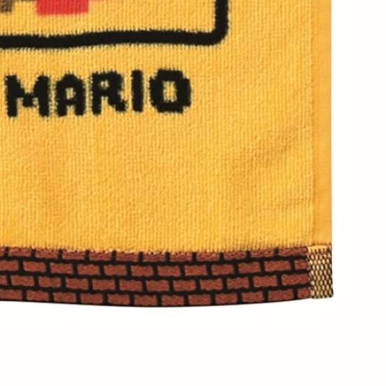 Marushin Bath Nintendo 60 X 120 Dot 4485003900 Towel, Mario, Cm, Icon, 100% Cotton,