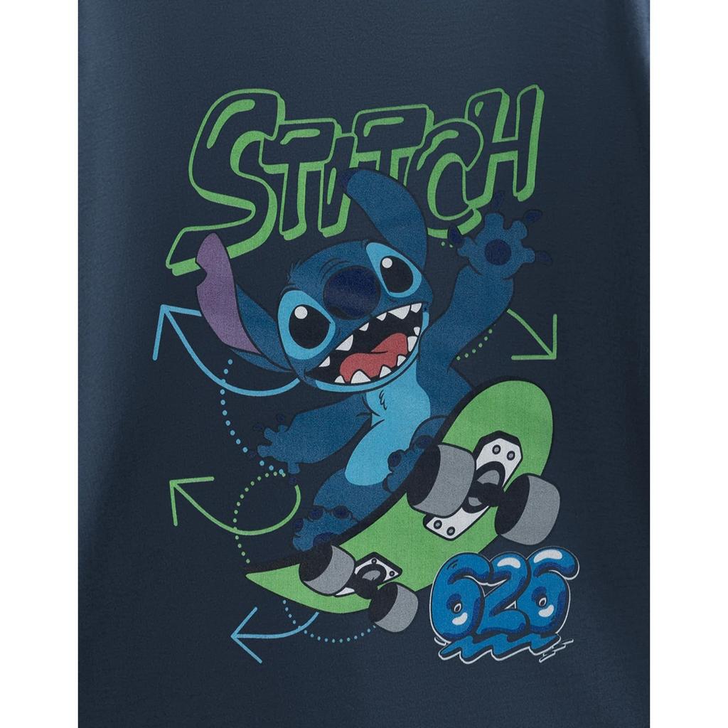 Lilo & Stitch Футболка для мальчика со скейтбордом