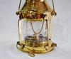12" Polished Brass Ship Boat Anchor Lantern Nautical Maritime Rail Road Oil Lamp
