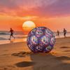 1pc Glass Butterfly Theme Soccer Ball Football, Size 5, Lightweight PVC, Outdoor Training Soccer Ball,Sports Gift t61439
