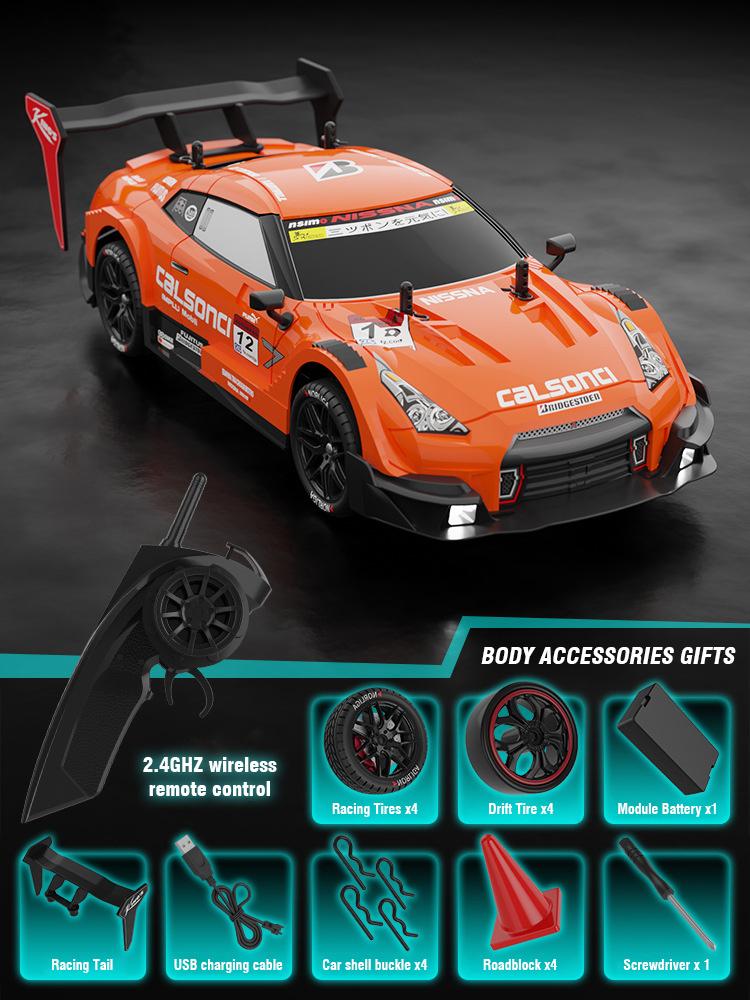 4WD Радиоуправляемая дрифт-машина 1/14 Радиоуправляемые гоночные машины 50 км/ч Высокоскоростной электрический гоночный автомобиль для детей Игрушки для мальчиков Подарки детям