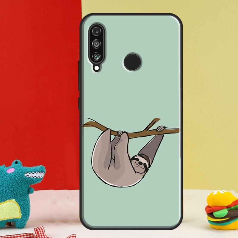 Ленивец Милое Животное Для Huawei Nova 9 10 SE 12i 12s 11i 5T Y91 Y90 Y60 Y70 Y72 Y61 P60 Pro P20 P30 P40 Lite Чехол