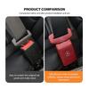 CQO1 Car Seat Belt Buckle Cover Anti Scratch Protector Interior Cover For Mercedes Benz CLK GLC W212 C200 C300 W203 W204 W205 W169
