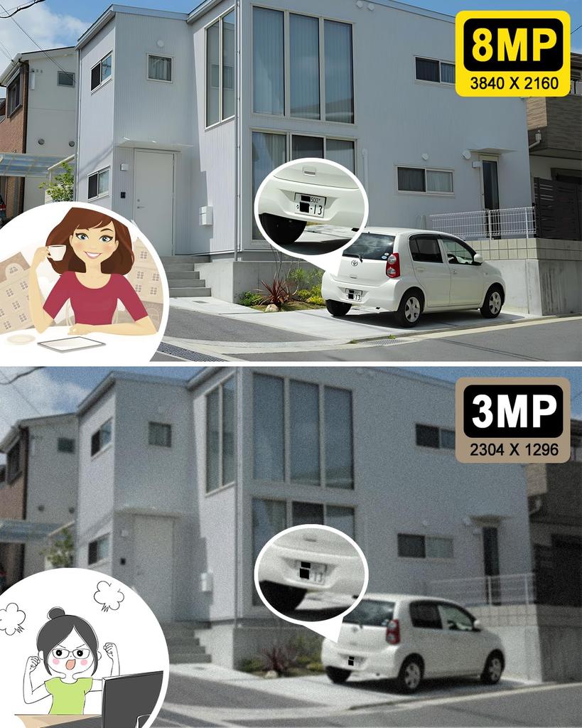 8 миллионов пикселей безопасности AI интеллект автоматическая ANRAN камера безопасности набор видеонаблюдения проводной POE питание 4 единицы 8 миллионов высокая без Wi-Fi постоянный