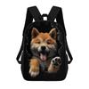 Акита 17-дюймовый школьный рюкзак Mochila Bolsa Школьная сумка Zoo Mochilas Escolares Bolso Mochilas De Hombre Сумка Mochila Mochilas Bols