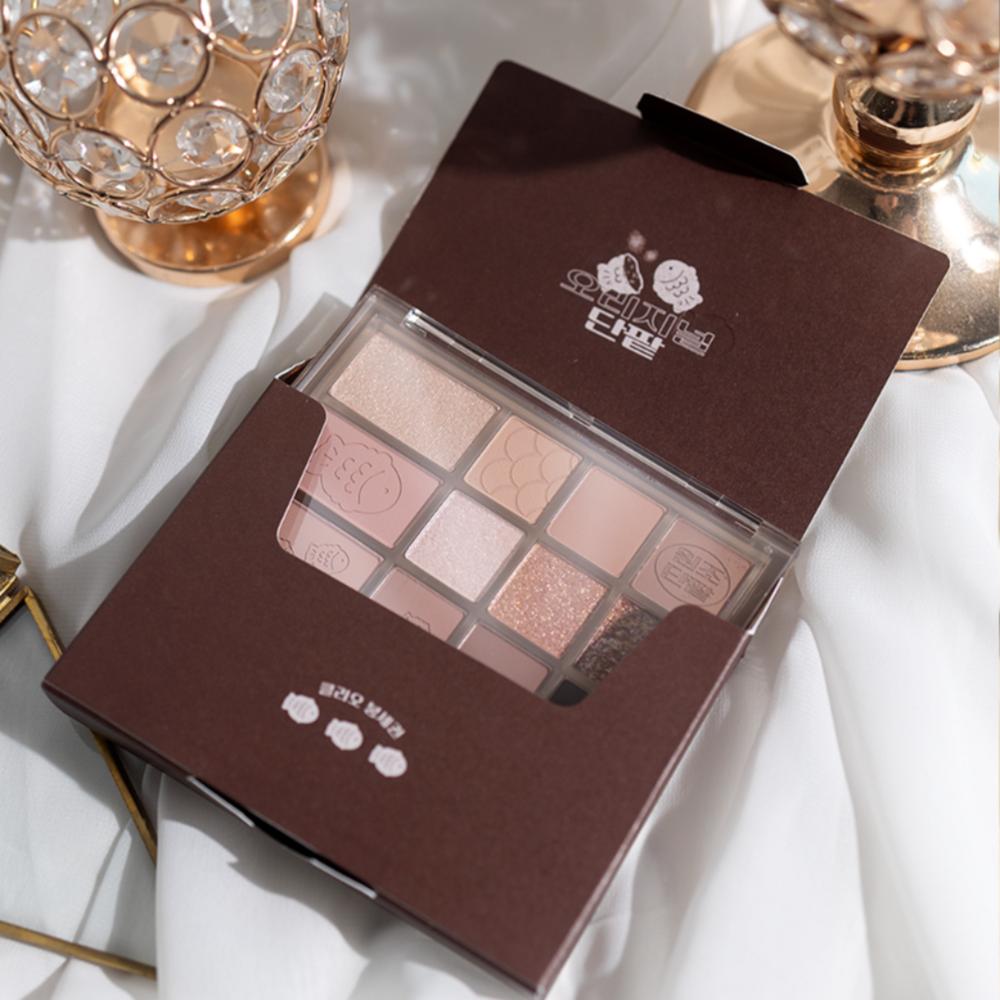 Палитра теней Clio Shade & Shadow Palette 4 вида, 02 Soft Depth, 1 шт.