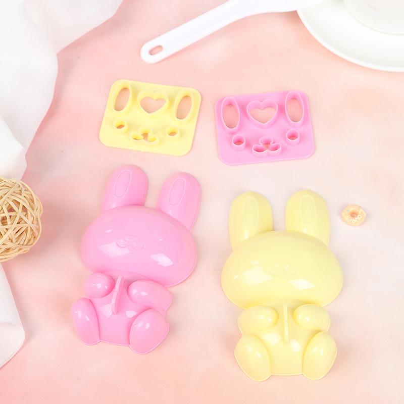 1 комплект кухонной формы для суши, сэндвич-формы, форма для кролика и рисовых шариков, инструмент для приготовления бенто своими руками