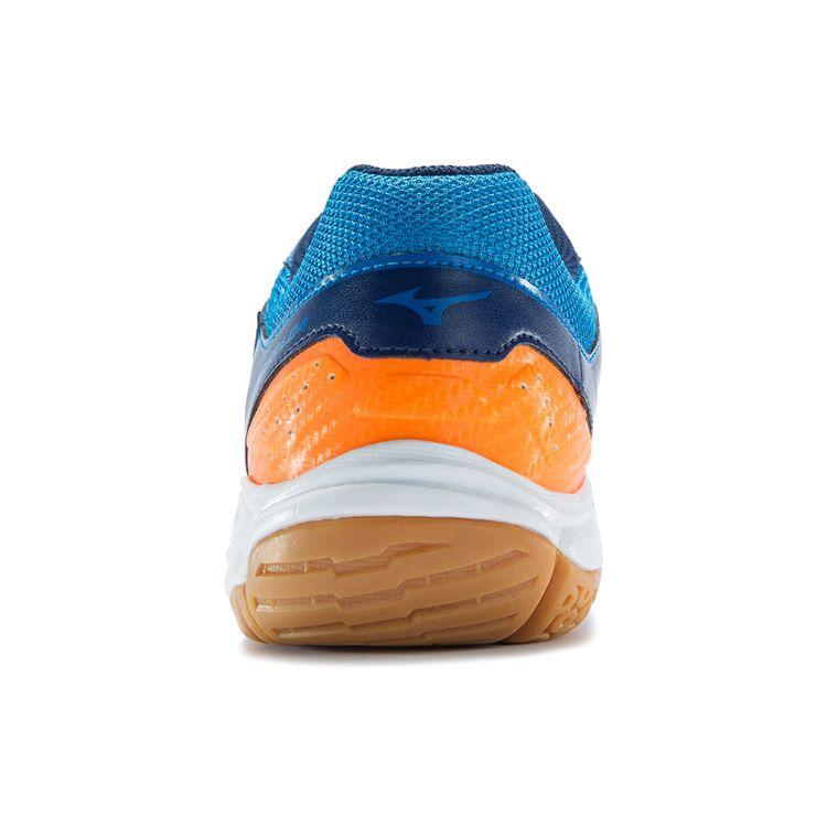 Mizuno Smash L04 Амортизирующие Нескользящие Прочные Дышащие Низкие Тренировочные Кроссовки Унисекс Синий Белый 71GA186001