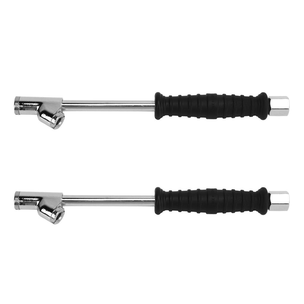 2 шт. надувной стержень для автомобильных шин 14 дюймов с двойной головкой для грузовых шин, совместимый с воздушным насосом