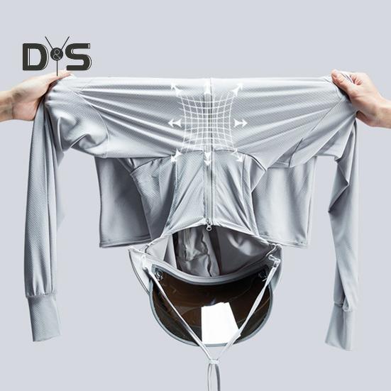 Женская куртка с капюшоном и защитой от солнца, с длинным рукавом и защитой от ультрафиолета, повседневная ветровка, спортивная одежда для летнего туризма на открытом воздухе