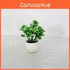 Realistic Monthly Rose Artificial Green Plants Potted For Decoration Indoor
