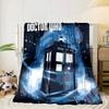 telephone booth Blanket Flannel Blanket for bed, sofa, Camping, Hiking, Picnic Essentials, gift for family Fan gifts