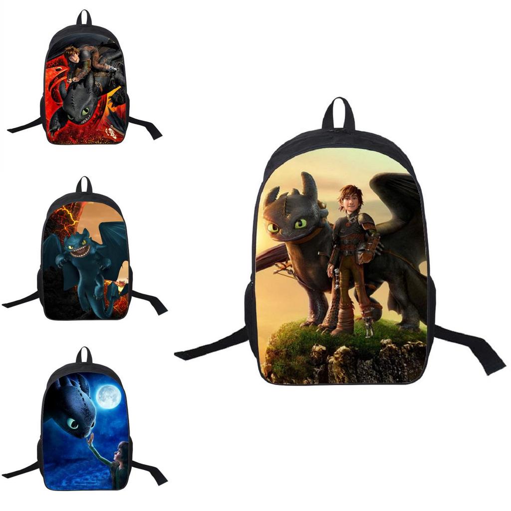 Versatile How To Train Your Dragon School Bag For Men With Classic Appeal