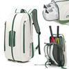 Multifunctional Badminton Pickleball Tennis Backpack With Shoe Compartment Large Capacity